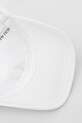 Armani Exchange berretto da baseball in cotone bianco XW001179.AF14711.NOS
