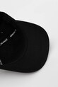 Бавовняна бейсболка Armani Exchange чорний XW000873.AF13334