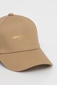 Armani Exchange czapka z daszkiem bawełniana 944207.3R130 zielony SS25