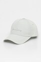 Armani Exchange czapka z daszkiem bawełniana aplikacja turkusowy XW000956.AF13848