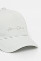 Armani Exchange czapka z daszkiem bawełniana XW000956.AF13848 turkusowy SS25