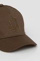 Accessori Armani Exchange berretto da baseball in cotone XW001179.AF14711 verde
