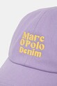 Хлопковая кепка Marc O'Polo 5000006009 фиолетовой SS25