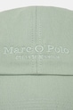 Βαμβακερό καπέλο του μπέιζμπολ Marc O'Polo 502802601063 τιρκουάζ SS25