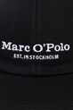 Pamučna kapa sa šiltom Marc O'Polo crna 503802601063