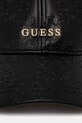 Guess czapka z daszkiem EMBOSSED V5RZ00.WH8D0 czarny SS25