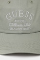 Бавовняна бейсболка Guess LUREX V5RZ03.WFKN0 зелений SS25
