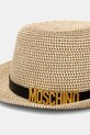 Klobouk Moschino M3254.65437 béžová SS25