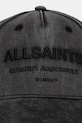 Kšiltovka AllSaints AS200842 šedá SS25