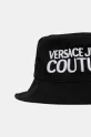 Akcesoria Versace Jeans Couture kapelusz bawełniany 78HAZK04.ZG365 czarny