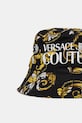 Akcesoria Versace Jeans Couture kapelusz bawełniany 78HAZK06.ZG364 czarny