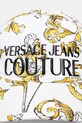 Βαμβακερό καπέλο του μπέιζμπολ Versace Jeans Couture 78HAZK10.ZG364 λευκό SS25