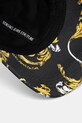 Βαμβακερό καπέλο του μπέιζμπολ Versace Jeans Couture μαύρο 78HAZK10.ZG364