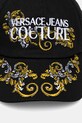 Bombažna bejzbolska kapa Versace Jeans Couture 78HAZK17.ZG367 črna SS25