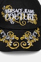 Памучна шапка с козирка Versace Jeans Couture 78HAZK17.ZG367 черен SS25