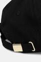 Αξεσουάρ Βαμβακερό καπέλο του μπέιζμπολ Versace Jeans Couture 78HAZK26.ZG366 μαύρο