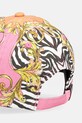 Doplnky Bavlnená šiltovka Versace Jeans Couture 78HAZK59.ZG371 ružová