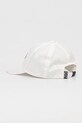Akcesoria EA7 Emporio Armani czapka z daszkiem bawełniana AF13034.7W000334 biały