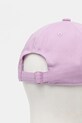 adidas Originals czapka z daszkiem bawełniana BASEBALL AC fioletowy JC6028