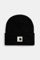 Carhartt WIP czapka Ashley Beanie gładkie czarny I034850.89XX