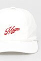 MSGM czapka z daszkiem 3842MDL02.257126 beżowy SS25