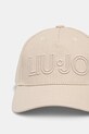 Liu Jo czapka z daszkiem bawełniana 2A5014.T0300 beżowy SS25