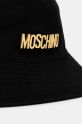 Bavlnený klobúk Moschino M3094.65435 čierna SS25