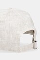 Accessori BOSS berretta con visiera in lino 50539507 beige