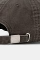 Akcesoria Superdry czapka z daszkiem bawełniana W9010177A.02A szary