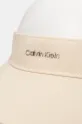 Doplnky Bavlnený šilt Calvin Klein K60K613144 béžová