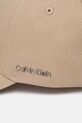 Хлопковая кепка Calvin Klein K60K612910 бежевый SS25