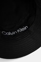 Bavlněný klobouk Calvin Klein černá K60K613161