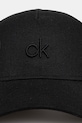 Calvin Klein vászonsapka K60K613118 fekete SS25