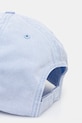Tommy Jeans șapcă de baseball din bumbac albastru AW0AW17308
