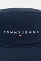 Аксесуари Бавовняний капелюх Tommy Jeans AW0AW17311 темно-синій