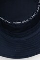 Бавовняний капелюх Tommy Jeans темно-синій AW0AW17311