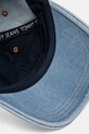 Дънкова шапка с козирка Tommy Jeans син AW0AW17312