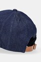 Akcesoria Tommy Hilfiger czapka z daszkiem jeansowa AW0AW17137 granatowy