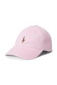 Polo Ralph Lauren czapka z daszkiem bawełniana bawełna różowy 211967361