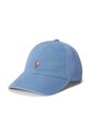Хлопковая кепка Polo Ralph Lauren хлопок голубой 211967361
