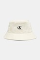Βαμβακερό καπέλο Calvin Klein Jeans βαμβάκι μπεζ LV04K5020G