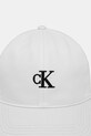 Бавовняна бейсболка Calvin Klein Jeans LV04K5024G білий SS25