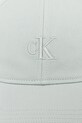 Βαμβακερό καπέλο του μπέιζμπολ Calvin Klein Jeans LV04K5024G πράσινο AW25