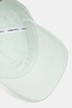 Calvin Klein czapka z daszkiem damska bawełniana zielony LV04K5024G