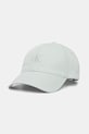 Памучна шапка с козирка Calvin Klein Jeans памук тюркоазен LV04K5024G