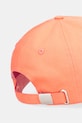 Doplňky Calvin Klein Jeans baseballová čepice dámská bavlněná LV04K5027G oranžová