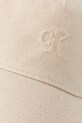 Бавовняна бейсболка Calvin Klein Jeans LV04K5049G бежевий SS25