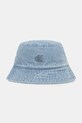 Calvin Klein Jeans palarie din bumbac bumbac albastru LV04K5021G