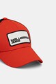Karl Lagerfeld Jeans czapka z daszkiem A2W33089 czerwony SS25