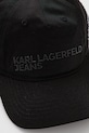 Karl Lagerfeld Jeans czapka z daszkiem A2W33026 czarny SS25